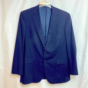 Brooks Brothers Madison BrooksCool‎ Sportcoat Navy Pinstripe Fully Lined 42R/36